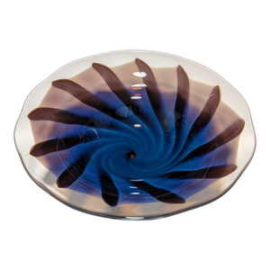 1988 Black Sheep Glass Studio Bowl Blown by Leslie Wilton