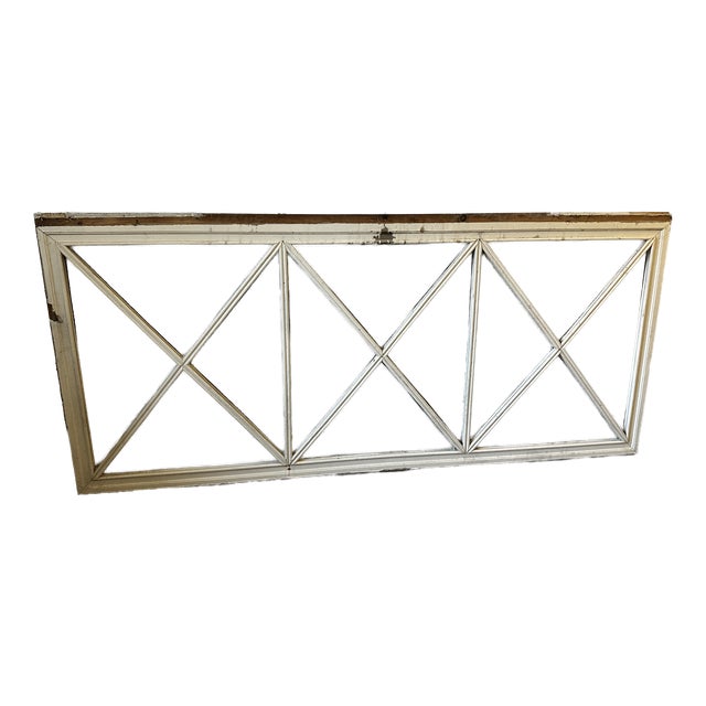 Antique Transom Window, 1900s For Sale