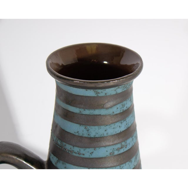 Carstens Tönnieshof Carstens Tönnieshof 1960s West German Blue Black "Ankara" Vessel For Sale - Image 4 of 9