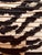 Pleated Zebra Design Beige and Black Pillows - a Pair For Sale In San Diego - Image 6 of 6