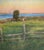 Impressionist Chilmark Pond", Martha's Vineyard Plein Air Coastal Island Pastel Landscape by Anne F. Cook For Sale - Image 3 of 6