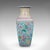 Art Deco Vintage Famille Rose Display Vase, Oriental, Ceramic, Flower Urn, Art Deco, 1940 For Sale - Image 3 of 12