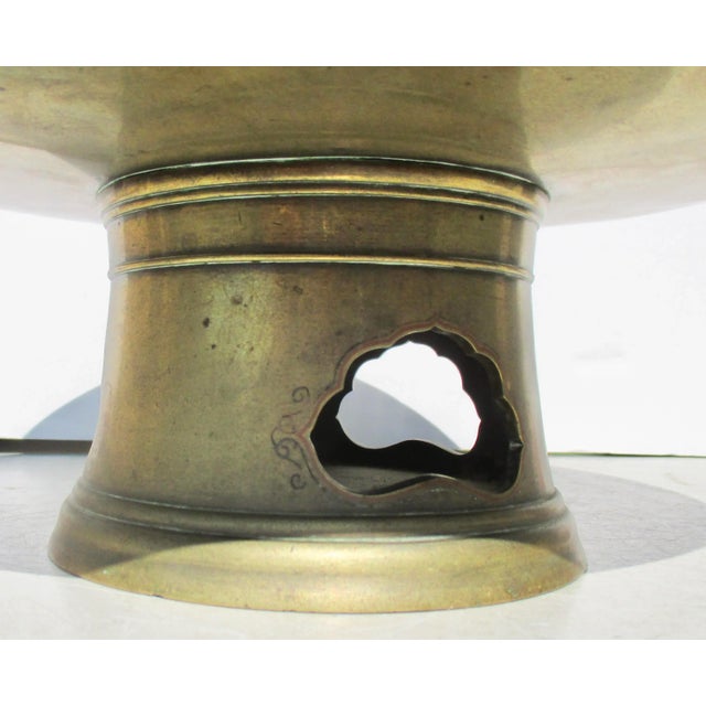 Antique Mixed Metal Footed Pedistal Plate Meiji Late 19th For Sale In New York - Image 6 of 6