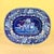 Stubbs & Kent Georgian Cobalt Transferware ‘ Birds and Fruits’ Platter, Circa 1830 For Sale - Image 13 of 13