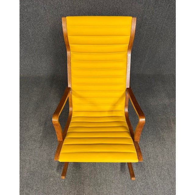 Vintage Heron Rocking Chair by Mitsumasa Sugasawa for Tendo