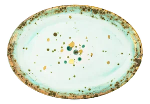 Oval Rim Platter Large Michelangelo