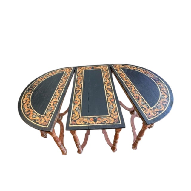 17th Century Extremely Rare 17th Century Italian Long Table For Sale - Image 5 of 6