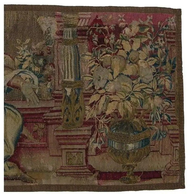 Antique 17th Century Brussels Tapestry For Sale In Los Angeles - Image 6 of 9