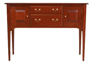 Baker Furniture Style Federal Cherry Wood Sideboard Buffet