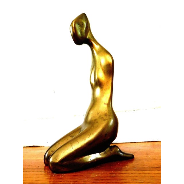 Helaine Blumenfeld, Girl Seated a la Japonaise Bronze Sculpture Morris Singer Foundry. 1964 For Sale - Image 10 of 11