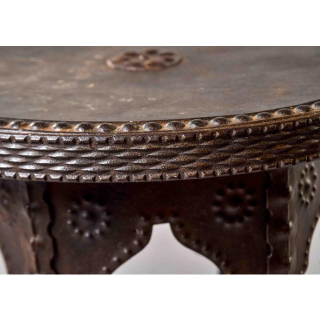 Early 20th Century French Metal Side or Garden Table For Sale - Image 12 of 12