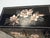 Vintage Chinese Asian Black Lacquer Chinoiserie Cabinet Side Table For Sale - Image 13 of 18