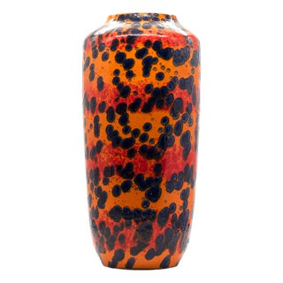 Model 517-45 Fat Lava Floor Vase from Scheurich Keramik, West Germany, 1970s For Sale