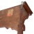 Brown Vintage Tuscan Renaissance Carved Walnut Coat Rack from Michele Bonciani For Sale - Image 8 of 9