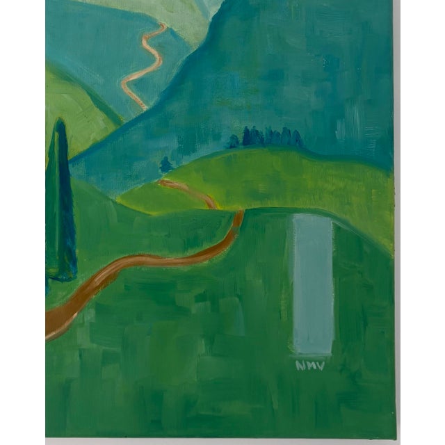 “Fourteener Trail” Oil on Linen by Nancy M. Vignola For Sale - Image 4 of 7
