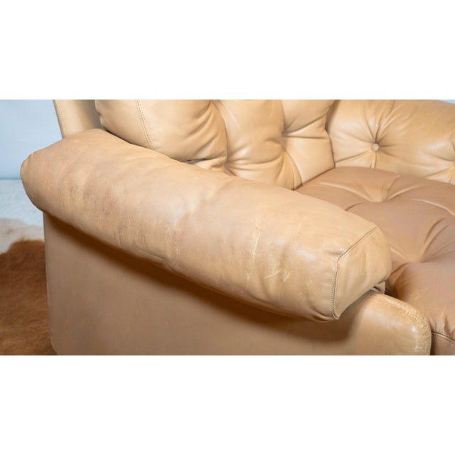 Vintage Afra & Tobia Scarpa Coronado Lounge Chair and Ottoman for C&b Italia, 1960s For Sale - Image 16 of 18