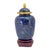 Late 1960s–1970s Jingfa Beijing Cloisonné Ginger Jar With Stand For Sale - Image 9 of 14