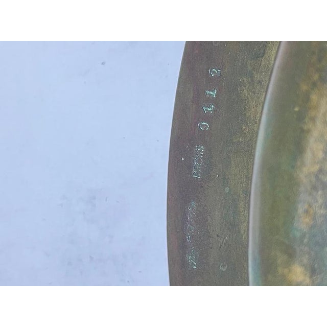 1930s Bronze Plate by Sune Bäckström, 1935 For Sale - Image 5 of 6