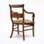 Brown Pair of French Restoration Solid Walnut Armchairs, Rhône Valley, Circa 1820 For Sale - Image 8 of 9