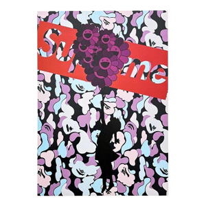 Death Nyc - Girl With Murakami Balloon Blue - Limited Edition Reproduction Print