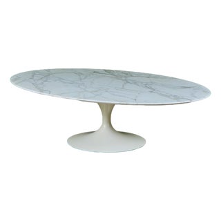 Eero Saarinen Marble Top Coffee Table for Knoll For Sale