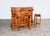 Brutalist Bar and Bar Stools in Pine, 1970s, Set of 4 For Sale - Image 12 of 12