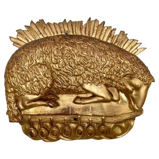 18th Century Sculpture of the Lamb Pascal and the Seven Seals For Sale