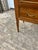 French French 19th Century Louis XVI Walnut Carrara Marble Top Chest of Drawers For Sale - Image 3 of 12