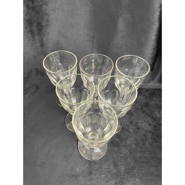 Baccarat Médicis Glasses, Late 19th Century, Set of 6 For Sale - Image 8 of 17