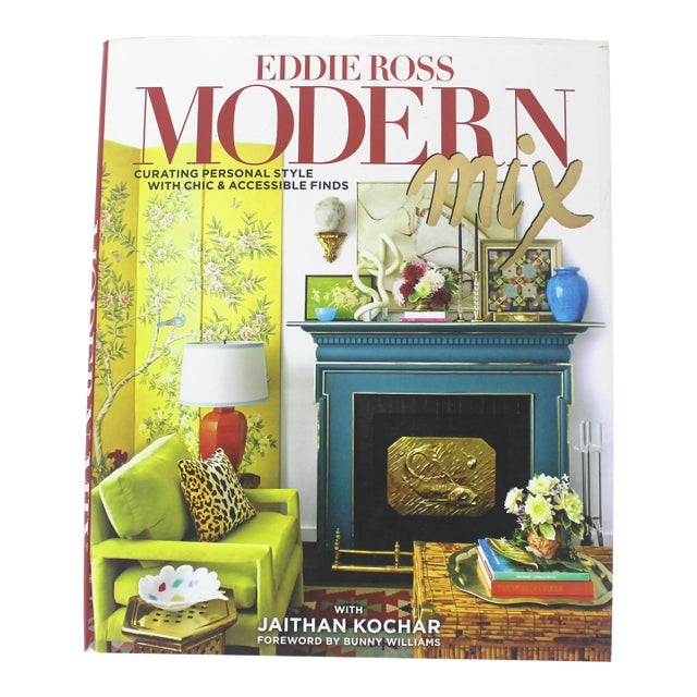 Modern Mix by Eddie Ross Book Hardcover Hard Cover, Gift for Art Design Decor Lover, Coffee Table, Bookshelf Styling For Sale