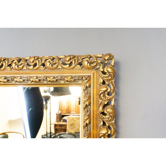 Large 19th Century Wall Mirror For Sale - Image 9 of 13