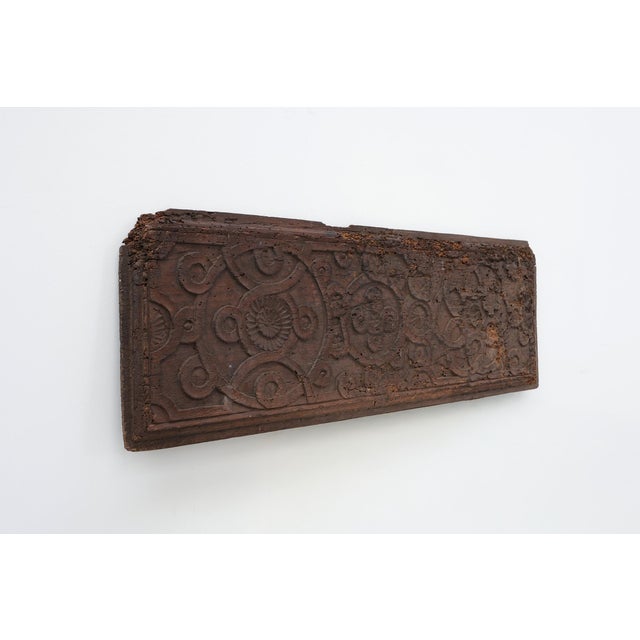 16th Century 16th Century Gothic Wood Panel with Geometric Ornament, France For Sale - Image 5 of 13