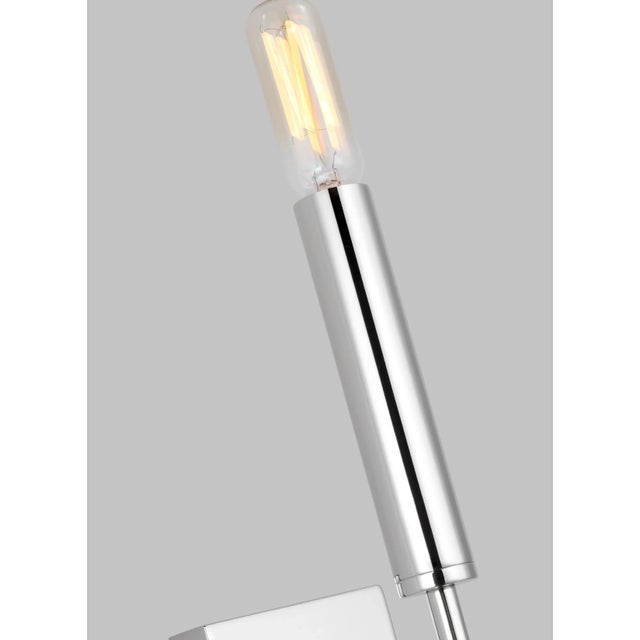 Silver ED Ellen DeGeneres by Visual Comfort Studio Brianna Tail Sconce, Polished Nickel For Sale - Image 8 of 10