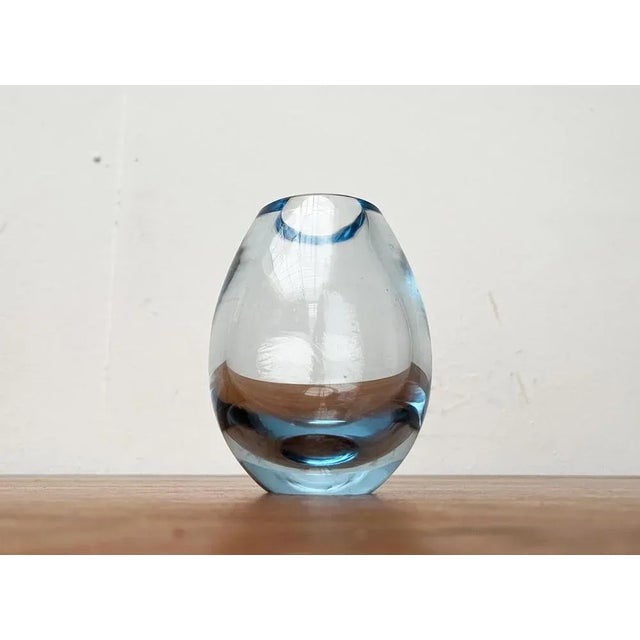 Mid-Century Danish Hellas Series Glass Vase by Per Lütken for Holmegaard, 1960s For Sale - Image 13 of 13