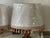 Shabby Chic 1990s Shabby Chic Textile Alamo Shades With Fringed Trim - Pair For Sale - Image 3 of 4