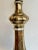Mid-Century Modern Hollywood Regency Gold Ceramic Table Lamp For Sale - Image 3 of 8