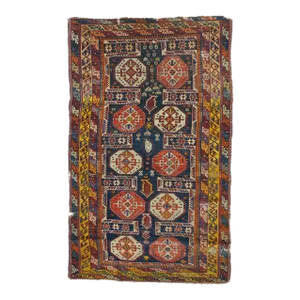 Antique Kuba Rug 3'9'' x 6'3''