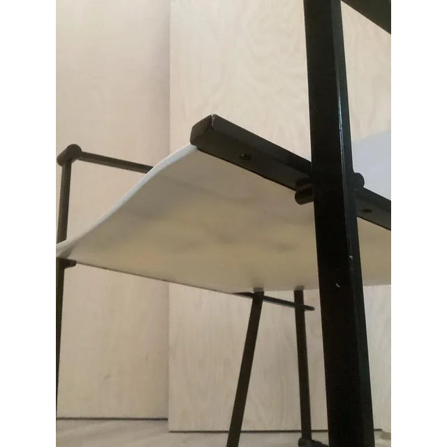 Wood Cubic Fm60 Chair attributed to Radboud Van Beekum for Pastoe, 1980s For Sale - Image 7 of 8