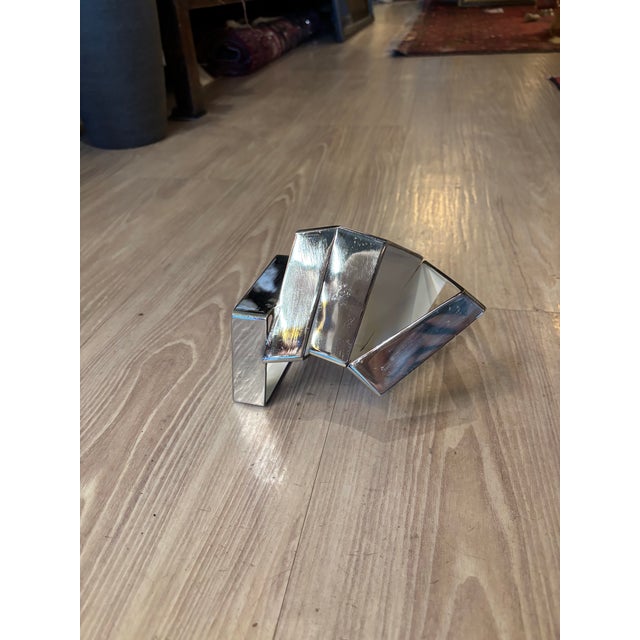 An exceptional and highly collectible sculpture by renowned American artist and sculptor Beverly Pepper (1922–2020),...