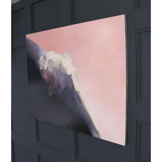 J. Dupain, Abstract Composition, 1960, Oil Painting on Board For Sale - Image 7 of 9