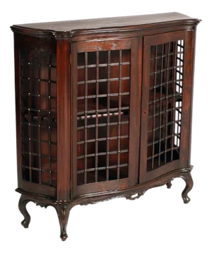Venetian Art Nouveau Showcase attributed to Vincenzo Cadorin for Testolini Frères, 1890s