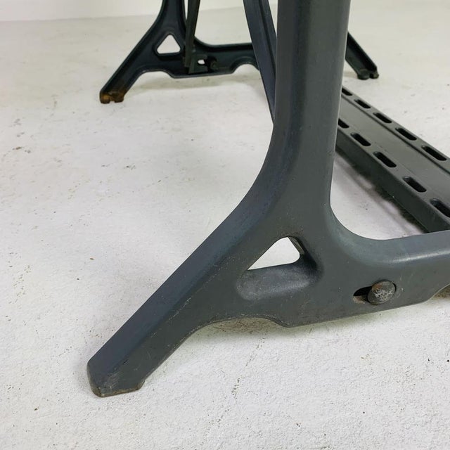 Garden Table with Marble Top, 1950s For Sale - Image 16 of 18