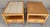 Drexel End Tables With Travertine / Marble Top a Pair For Sale In San Francisco - Image 6 of 14