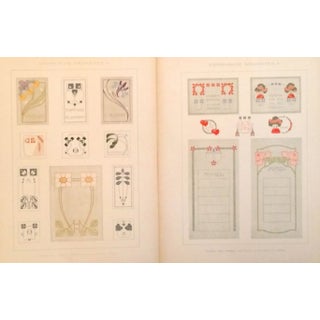 1900 Delicate Border Decorator Prints - Pair For Sale