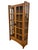 Mission Late 20th Century Gustav Stickley Mission Oak Arts and Crafts Illuminated Book Case Display Cabinet For Sale - Image 3 of 7