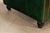 Chesterfield Style Green Leather Sofa For Sale In Philadelphia - Image 6 of 16