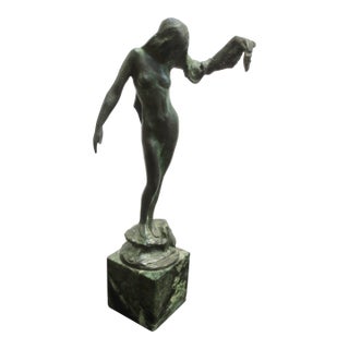 Chester Beach Bronze Female Nude For Sale