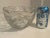 Mid 19th Century Antique Cut Glass Bowl - Large 12" - Pear and Hobstar Pattern For Sale - Image 5 of 8