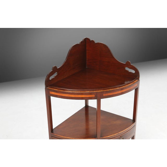 France / 1850 / corner cabinet / wood / antique Elegant and decorative antique corner cabinet made in France, circa 1850....