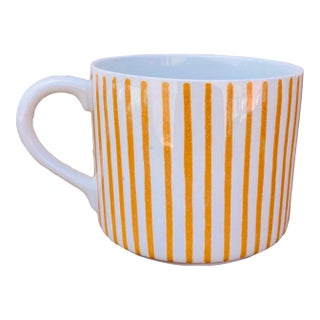 Mid Century Yellow Rorstrand Kadett Cup, Made in Sweden For Sale